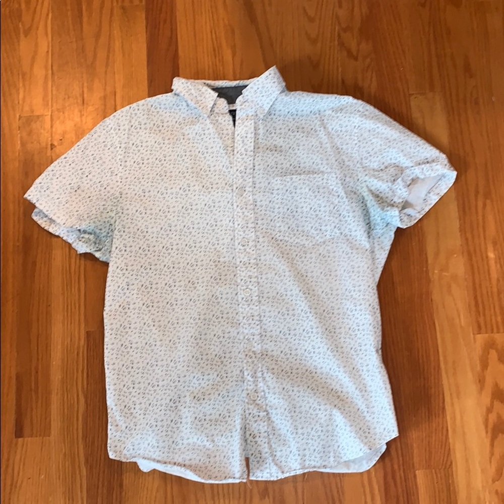J Crew Short Sleeve Casual Button Down Shirt
